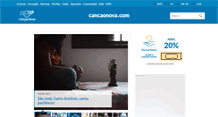 Desktop Screenshot of cancaonova.com