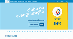 Desktop Screenshot of clube.cancaonova.com
